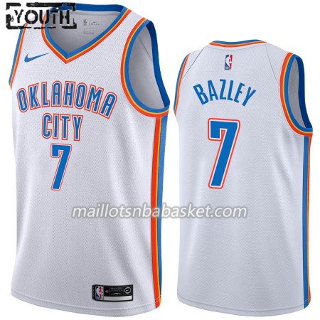 Maillot Enfant Oklahoma City Thunder Darius Bazley 7 2019-20 Nike Association Edition Swingman